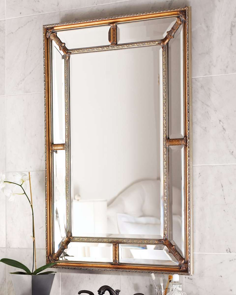 Beveled-Frame Mirror